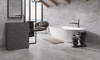 Soft Grey Matt Marble Effect Porcelain Tile