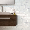 Metro marble effect wall tile 200x100mm