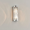 Crystal 2lt wall IP44 18W Wall Light for the bathroom