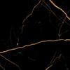 60x60cm signature black and gold porcelain matt floor and wall tile for bathroom, hallway, kitchen floor and lounge area