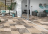 Stone Mix Modular Patterned Porcelain Floor Tile 60.5x60.5cm