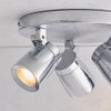 Knight 3lt round IP44 7W Spotlight for the bathroom