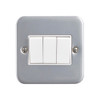 Metal Clad 10AX 3G 2-Way Switch