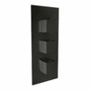 Black Triple Handle, 2 Outlet Concealed Valve Black Triple Handle, 2 Outlet Concealed Valve