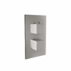 Twin Square Handle, 1 Outlet Concealed Valve Twin Square Handle, 1 Outlet Concealed Valve