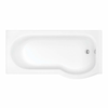 P Shape Shower Bath Right