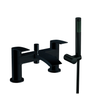 Belini Black Deck Mounted Bath Shower Mixer Belini Black Deck Mounted Bath Shower Mixer