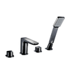 Muro Black 4 Hole Bath Mixer Muro Black 4 Hole Bath Mixer
