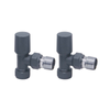 Towel Rail Valves Angled (Pair)