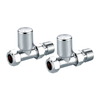 Towel Rail Valves Straight (Pair) Towel Rail Valves Straight (Pair)