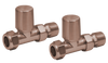 Towel Rail Valves Straight (Pair)