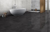 Luxurious Scandinavia Black Polished Marble Rectified Tile 120x60cm with glossy finish and intricate veining, perfect for floors and walls, available at Tiles Deluxe.