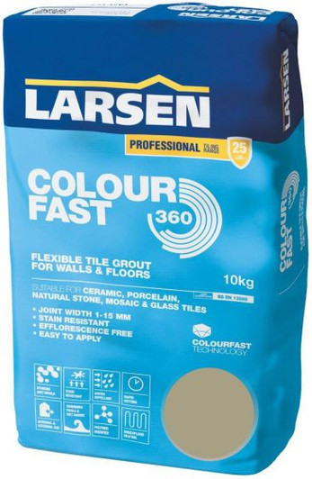 Colour Fast 360 Flexible Wall & Floor Grout Limestone 10kg
