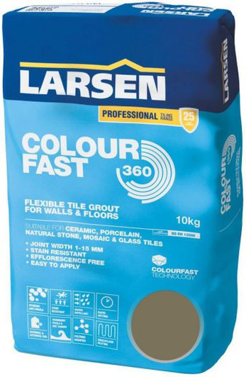 Colour Fast 360 Flexible Wall & Floor Grout Taupe 10kg