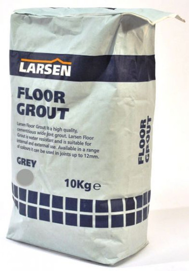 Trade Grey Floor Tile Grout 10kg