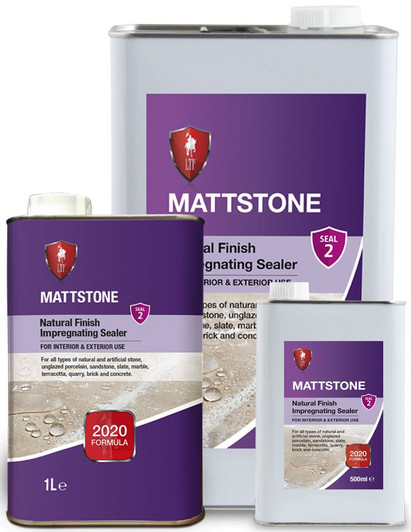 LTP Mattstone impregnating colour enhancement sealer, 0.5litre, 1litre, 5litre