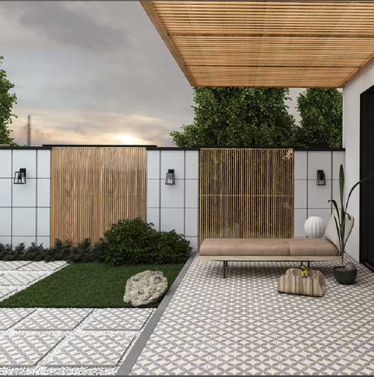 Hardblue outdoor 20mm porcelain floor tile 60x60cm