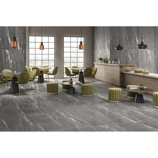 120x60cm Condor Grey porcelain matt floor and wall tile for bathroom, hallway, kitchen floor and lounge area