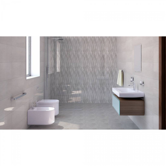 Fossil Decor 30x60cm Grey Matt Finished Ceramic Wall Tile for bathroom, hallway, kitchen