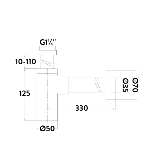 Minimalist Bottle Trap Gunmetal