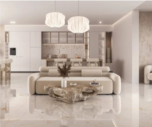 Gold marble effect polished porcelain floor tile 1000x1000mm rectified Spanish quality