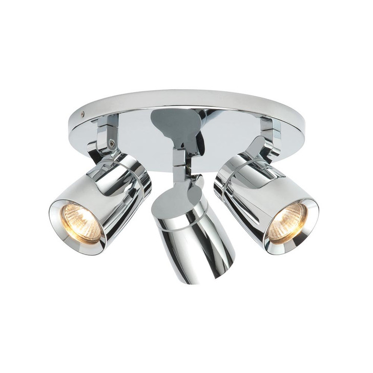 Knight 3lt round IP44 7W Spotlight for the bathroom