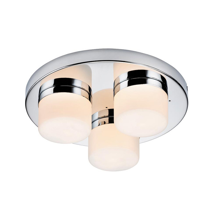 Pure 3lt flush IP44 3.2W daylight white Ceiling Light for the bathroom