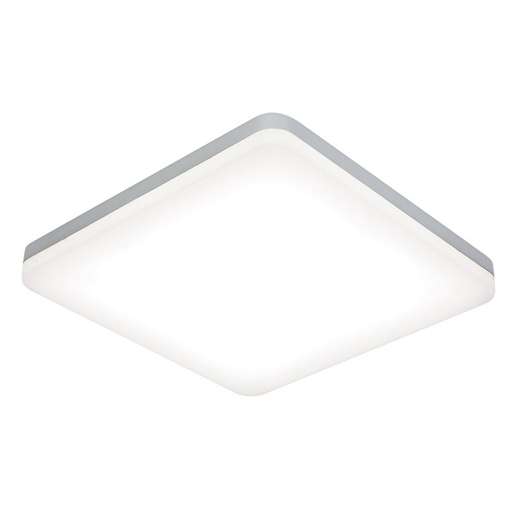 Noble 300mm square flush IP44 22W cool white Ceiling Light for the bathroom