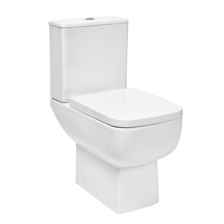 Choices 600 Open Back Pan and Toilet Seat