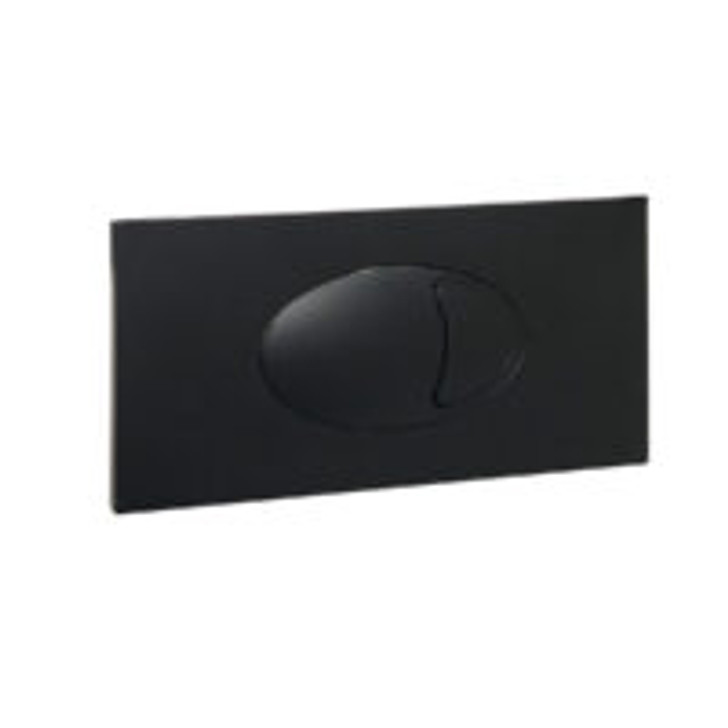 Large Black Dual Flush Plate for Cistern