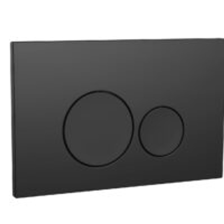 Round Black Dual Flush Button for Cistern