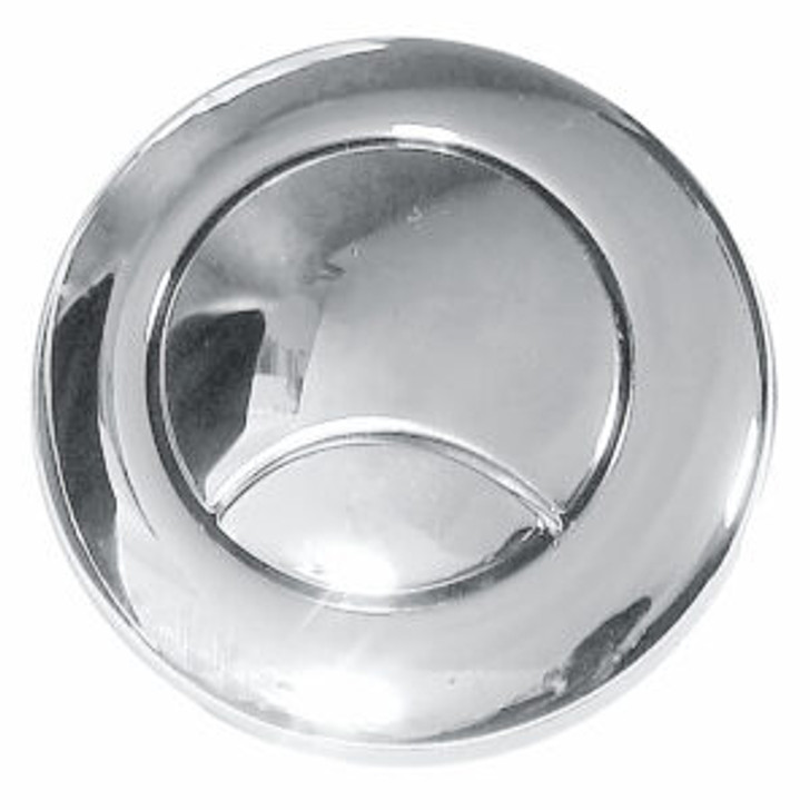 Round Polished Chrome Push Button for Cistern