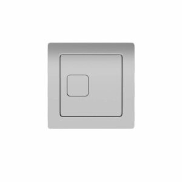 Square Chrome Dual Flush Button for Cistern