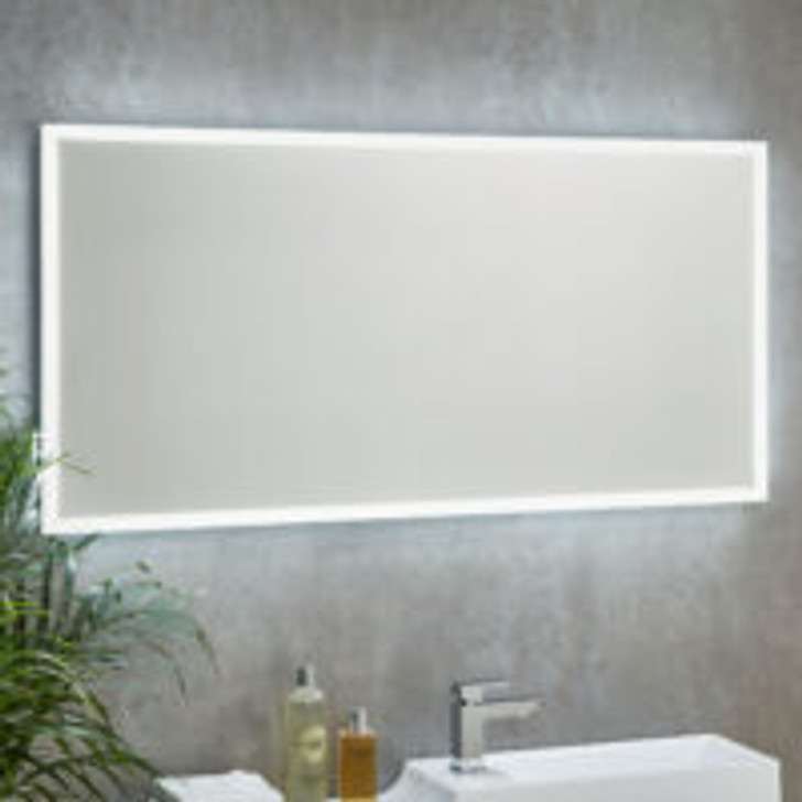 Mosca LED Mirror with Demister Pad and Shaver Socket 1200x600mm