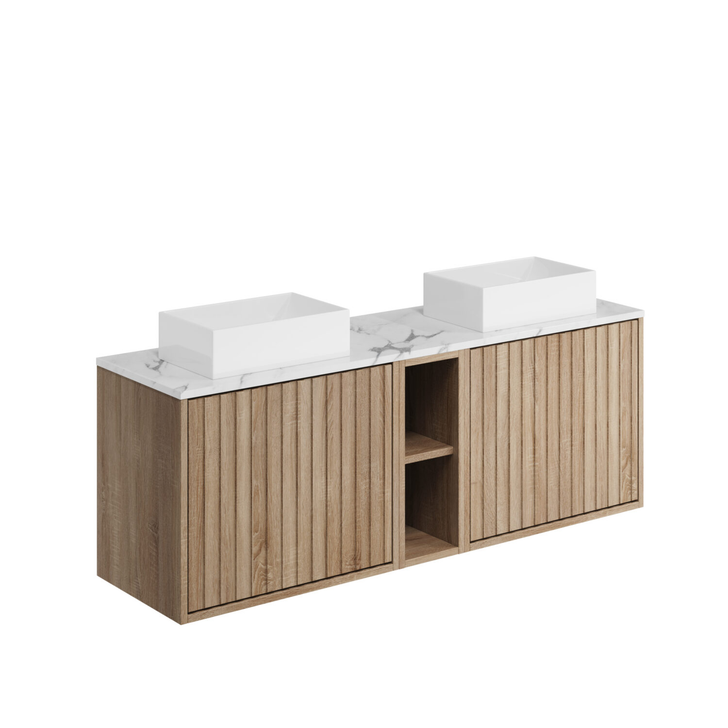 Alfie 1400 Cabinet with Open Storage