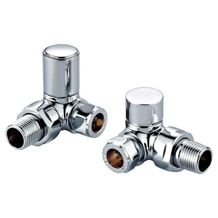 Towel Rail Valves Corner (Pair)