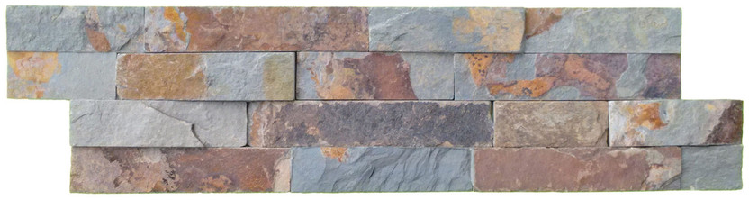 Split Face Multicolour Slate's Rustic Appeal for Modern Interiors: Upgrade Your Space with This Timeless, Historical-Inspired Slate Tile.