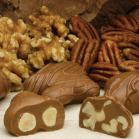 Milk Chocolate Covered Assorted Nuts, 1 Pound
