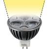 LED Angled Shield Cover In Ground Well Light Landscape Lighting Kit, LED Bulbs Included - LEDPGC3-BSDCVR-KIT