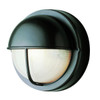 1 Light Outdoor Bulkhead 4120BK Black