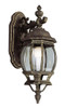 1 Light Outdoor Wall Mount 4053BG Black Gold