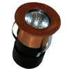 SL-37 MR16 Copper Recessed Deck Up & Down Light in unfinished copper