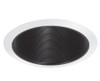 120v 6" AirTight Baffle Recessed Lighting Trim Black/White