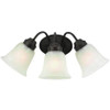 3 Light Rubbed Oil Bronze Bath Sconce 3106BN