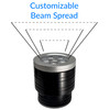 12V 9w Power Select Insta-Fit Retrofit Warm White LED Module Beam Spread Diagram
