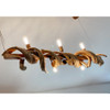 White Water Natural Driftwood Rustic Chandelier In Scene 3