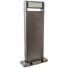 Adjustable Bollard Side View Bronze