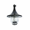 Plaza Solar RLM Light with Adjustable Gooseneck Arm Fixture Close Up