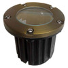 LED ABS Composite In Ground N.S.C. Well Light 6 Kit w/ Open Face Brass Cover System, LED Bulbs Included - OIGLK-5B-OPN