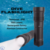 Last Minute Christmas Gift | Waterproof Utility Light | 1000 Lumens | Rechargeable | IPX68 | Aviation Aluminum